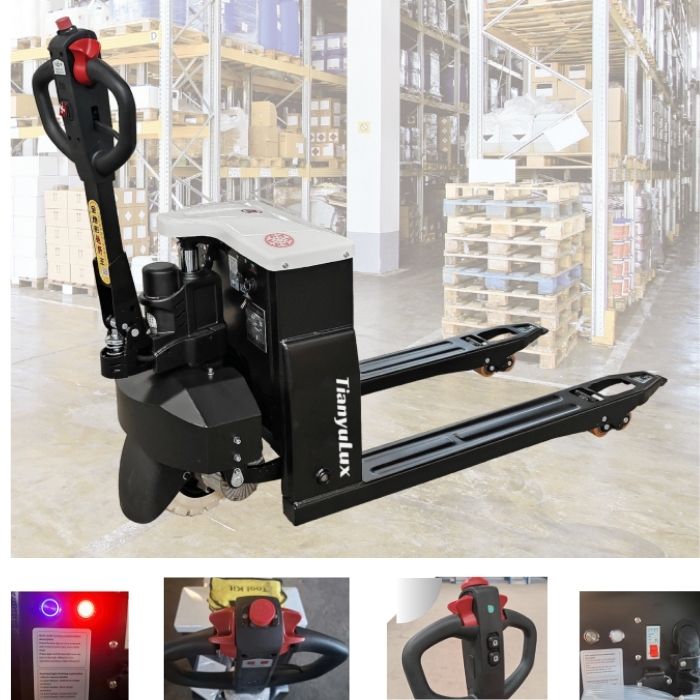 Xe nâng tay điện kho lạnh - Siêu chống nước cho thủy sản ở nhiệt độ -20 độ C, hệ thống kín được bảo vệ an toàn