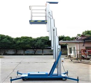 Thang nâng người 10m trục rút DAG1100