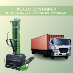 Xe nâng leo container/xe tải dùng điện