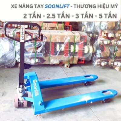 Xe nâng tay Soonlift Mỹ - Chất lượng tốt 2 tấn, 2.5 tấn, 3 tấn giá rẻ tại TPHCM, Bình Dương, Đồng Nai
