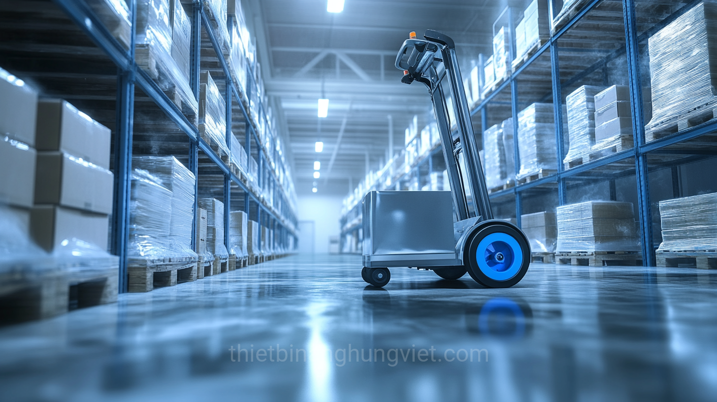 Xe nâng tay mạ kẽm trong kho lạnh, thủy sản, phòng sạch - Chống rỉ sét, ăn mòn cao