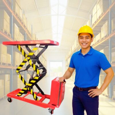 Khám phá bàn nâng điện 500kg – thiết bị nâng hạ dùng điện, nâng cao 1m5, di chuyển linh hoạt. Tối ưu quy trình làm việc, đảm bảo an toàn và giảm sức lao động cho kho bãi, nhà xưởng.