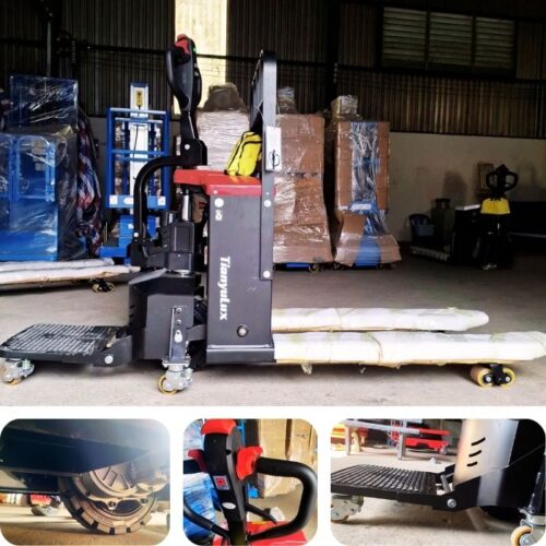 Khám phá xe nâng điện công trình 3 tấn – giải pháp chuyên dụng nâng hạ và di chuyển pallet trên nền gồ ghề, chịu nước tốt. Bánh xe cao su lớn, thiết kế bền bỉ, an toàn cho mọi công trường, nhà máy.