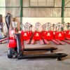 Xe nâng tay điện lithium 1.5 tấn (1500kg) model EPT15-EZ tải nâng 1.5 tấn nâng hạ và di chuyển dùng điện, pin lithium sạc nhanh, bán giá rẻ tại TPHCM, Bình Dương, Đồng Nai