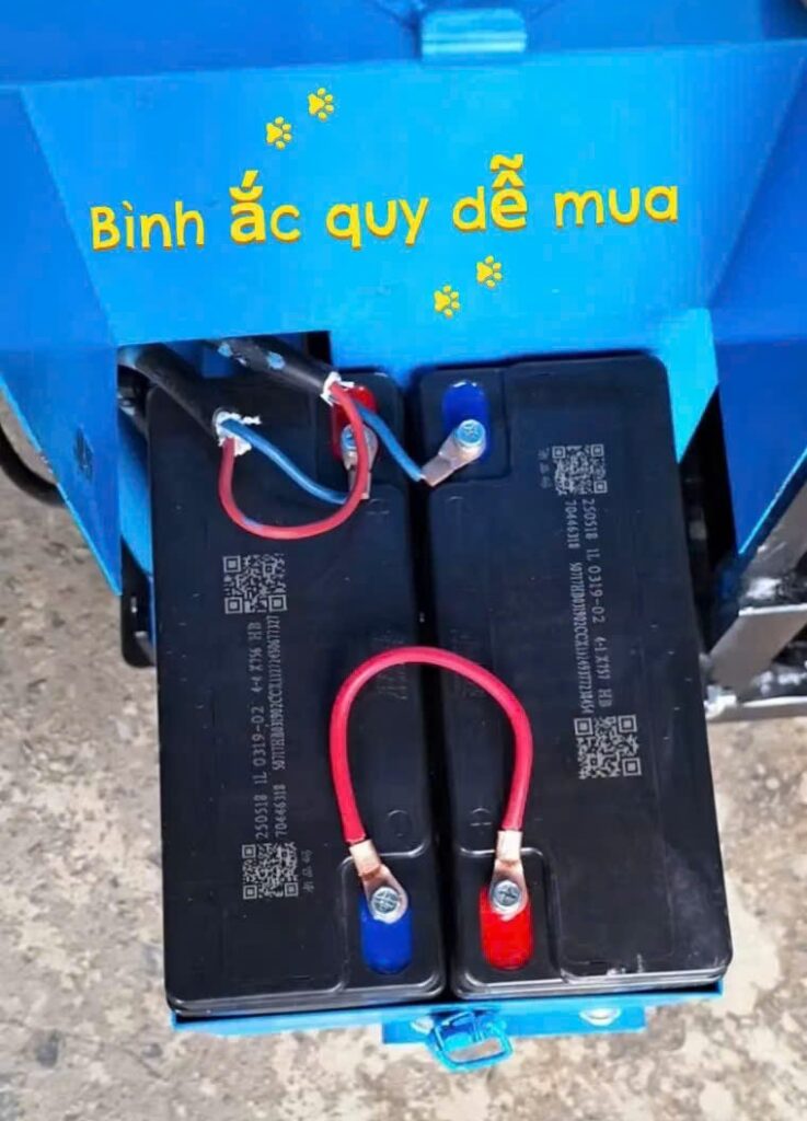 Bình ắc quy xe nâng tự leo