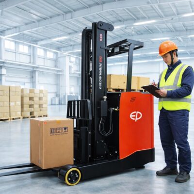 Xe Nâng Reach Truck Ep 1.8 Tấn Cao 3.5m Hiệu Ep (lithium)